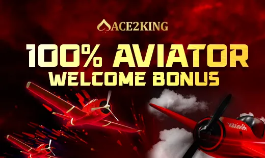 100% Aviator Welcome Bonus