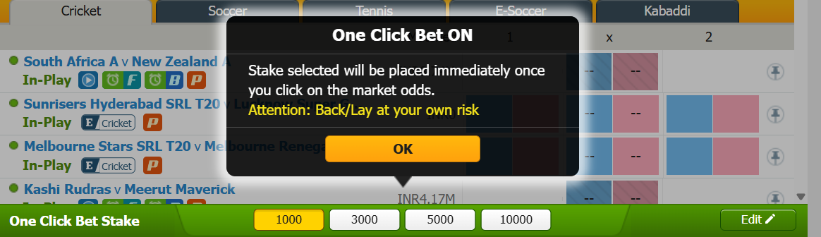 Step 5: Set Your Wager